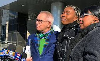 Woman who had son torn from arms gets apology