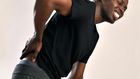Man with low back pain