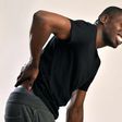 Man with low back pain