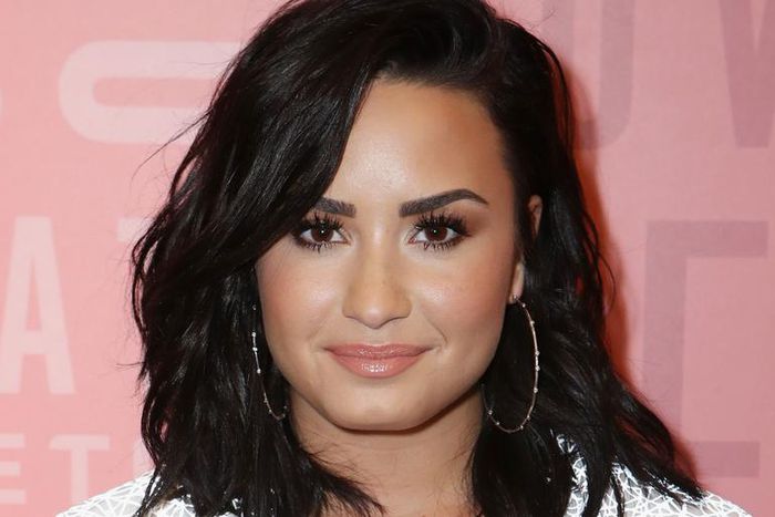 Demi Lovato Shares Chemical Peel Selfie