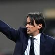 Simone Inzaghi's (pictured April 13, 2019) seventh-placed side ended a three-game winless run to move three points behind fourth-placed AC Milan
