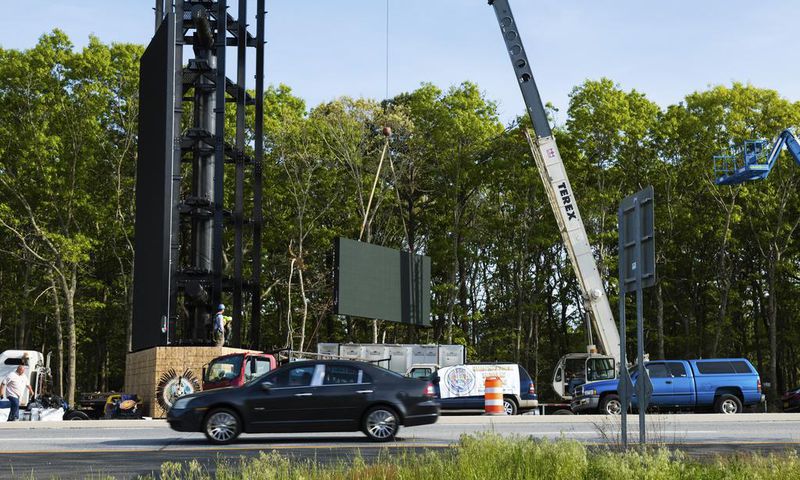 Tribal Billboards Collide With Hamptons Sensibilities