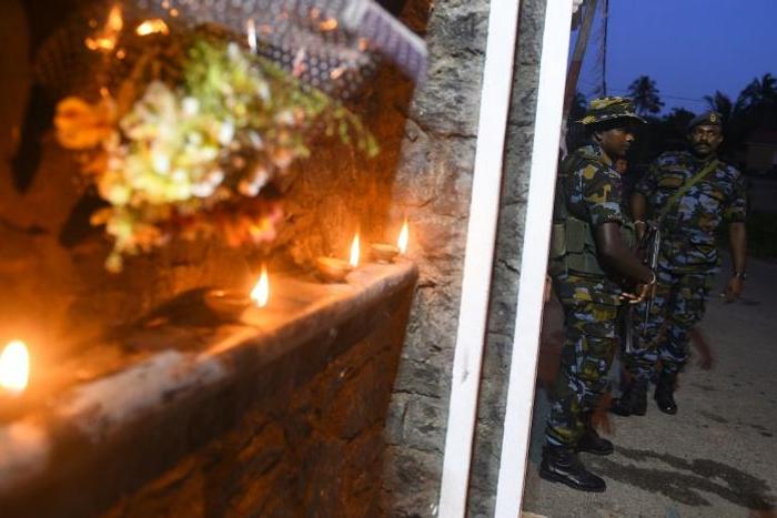 A curfew was imposed on the city of Negombo after clashes broke out between groups of Christians and Muslims