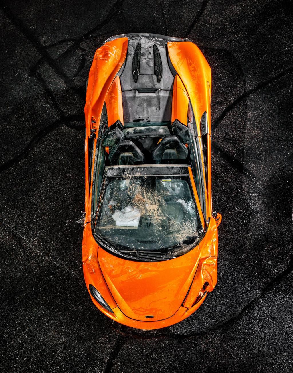 How to Drive a Supercar Off a Hillside