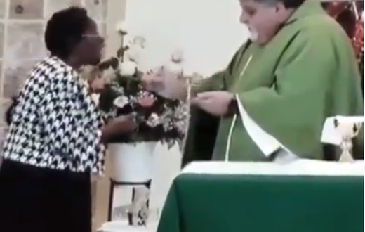 'Racist' priest