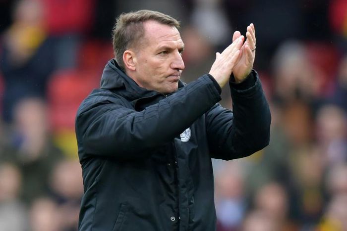 Leicester City manager Brendan Rodgers