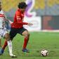 Zamalek of Egypt midfielder Mahmoud Kahraba (L) scored the goal that won the CAF Confederation Cup semi-final against Etoile Sahel of Tunisia.