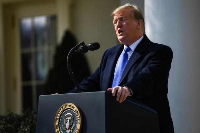 US President Donald Trump said he expected a legal fight over his border wall but predicted he would prevail