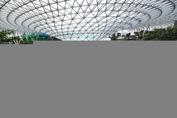 Built for a reported 1.25 billion, the centre has four-storey gardens as well as 280 retail and food outlets, a hotel and cinema