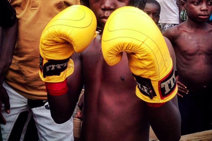 Prince is a 6-year-old boxer