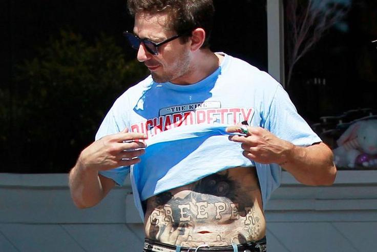 Shia LaBeouf's CREEPER Tattoo Is...Perfect?