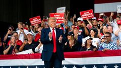 Trump's inaccurate tariff and trade claims in Florida