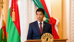 Madagascar President Andry Rajoelina hopes to beat long time rival Marc Ravalomanana in legistive elections Monday