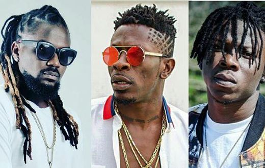 Samini, Shatta Wale and Stonebwoy