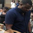 John Dumelo had breakfast with Volta hall students as part of their hall week