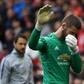 Hands up: David de Gea's error cost Manchester United in a 1-1 draw against Chelsea on Sunday