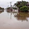 Floods have inundated thousands of homes and closed airports and schools, leaving cars and houses submerged