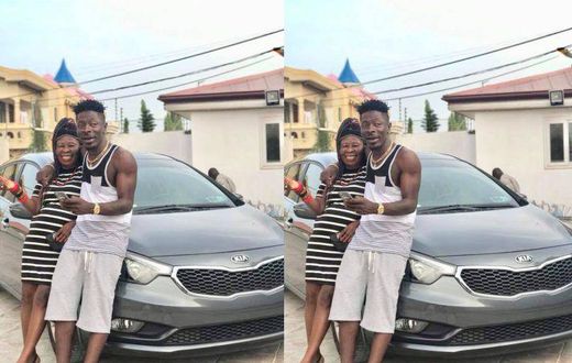 Shatta Wale and mum