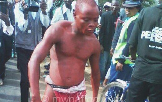 Naked demo (File photo)