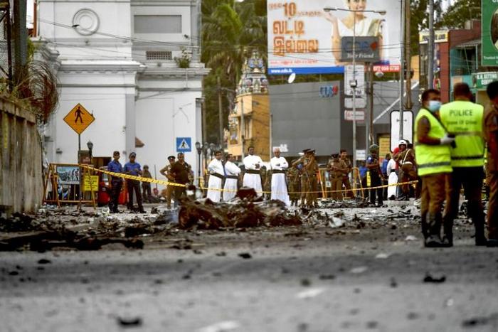 The sons of a wealthy Colombo spice trader were among suicide bombers who hit three churches and three luxury hotels, according to investigators