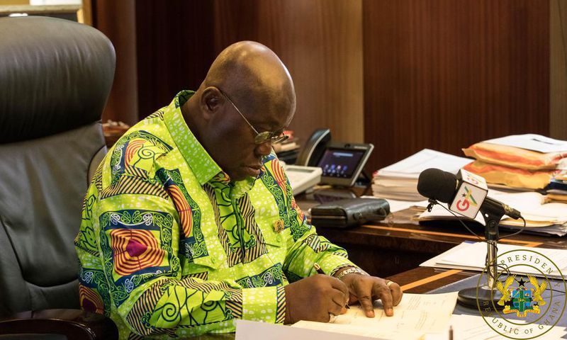 President Akufo Addo assents to RTI Act