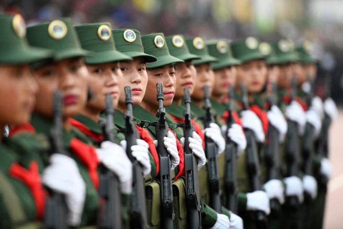 The United Wa State Army has 25,000 troops in one of the world's largest non-state armies