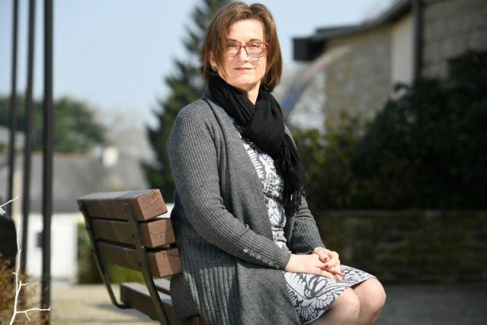Sandra Sheward of Britain sits on the local council in Saint-Caradec, western France.