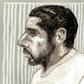 Prosecutors slammed the reticence to talk of Mehdi Nemmouche, depicted on February 5 in this court drawing by Igor Preys