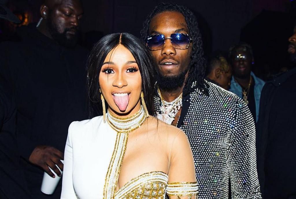 Cardi B and her husband, Offset