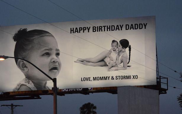 Kylie's billboard for Travis