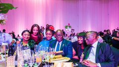 Nana Addo with family
