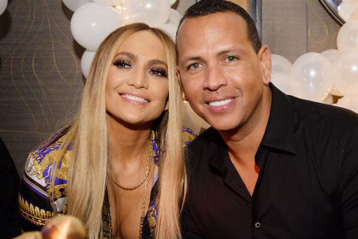 A-Rod Sits Between Exes J.Lo And Marc Anthony