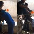 Pastor washes his feet on the heads of church members for miracle (video)