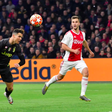 Ronaldo's super header against Ajax FC in the Champions League