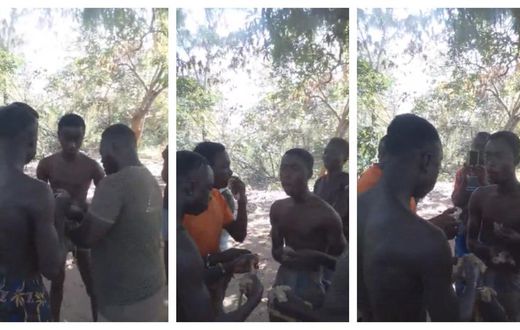 Akomadan students forced to eat raw chicken