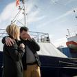 Alan's father Abdullah Kurdi and aunt Tima attended the ceremony organised by German charity Sea-Eye, which operates the boat formerly known as the Professor Albrecht Penck