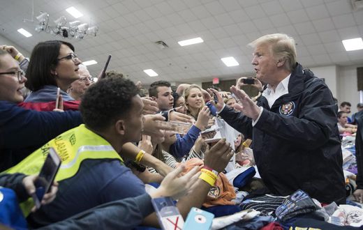 Trump Surveys Tornado Damage in Alabama