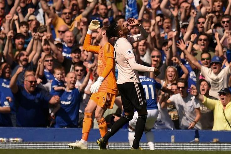 Manchester United were humiliated 4-0 by Everton on Sunday