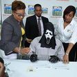 Lottery winner turns up in mask to avoid being recognised by money-thirsty relatives