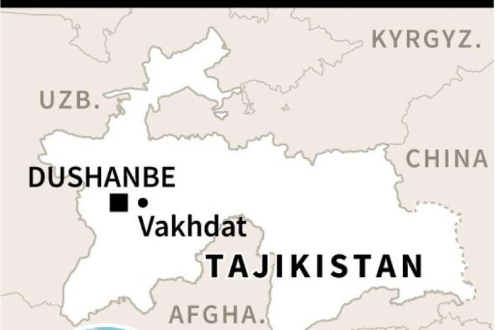 The prison in Vakhdat, 17 kilometres (11 miles) east of the capital Dushanbe, holds 1,500 inmates