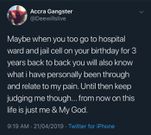 Dee Wills Twitter post