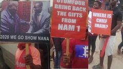 Menzgold clients demonstrate in Tarkwa again.