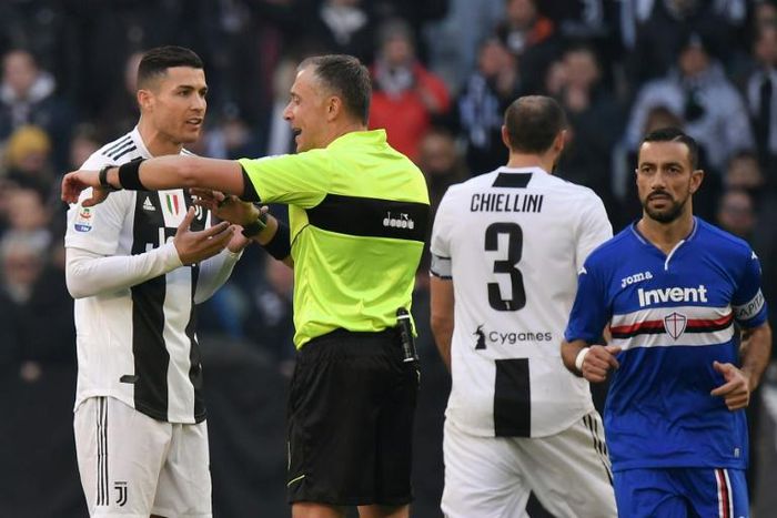 Fabio Quagliarella has joined Cristiano Ronaldo on 19 Serie A goals for the season after his brace at SPAL