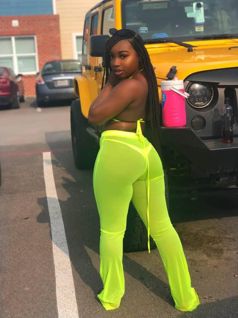 “My boo would never cheat; I’ve got the whole package” Curvaceous lady brags (photos)