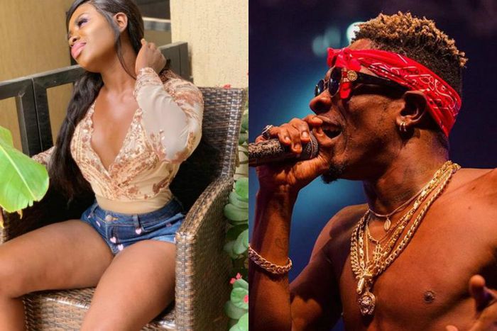 Yaa Jackson and Shatta Wale