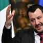 Italy's Interior Minister and deputy PM Matteo Salvini (pictured January 2019) has called for fresh elections in Venezuela "because all communist regimes must be wiped from the earth"