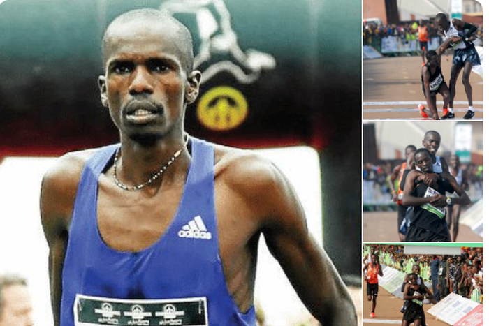 Selfless athlete takes home Ghs 52000 reward for abandoning marathon race at finish line to save collapsed opponent