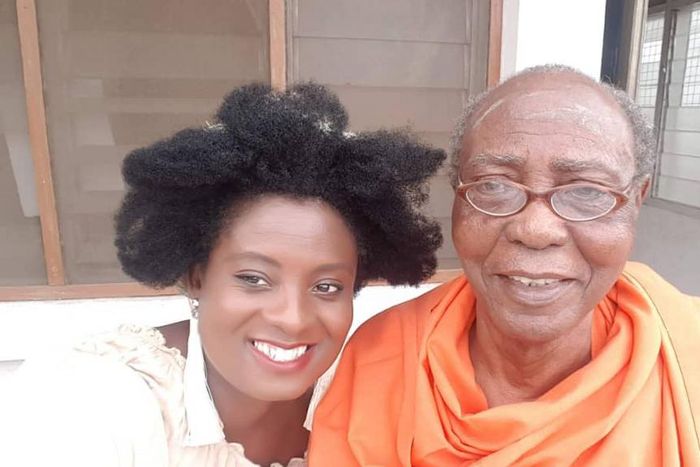 Victoria Hamah's spiritual father Swami Saraswati dies