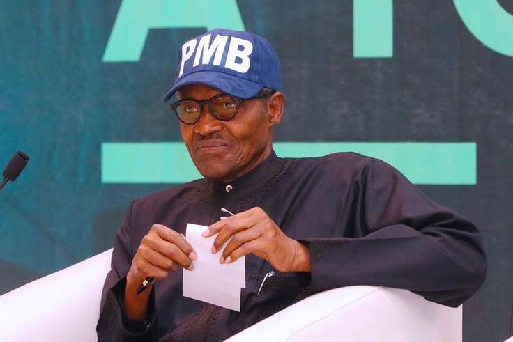 President Muhammadu Buhari [Twitter/@BashirAhmaad]