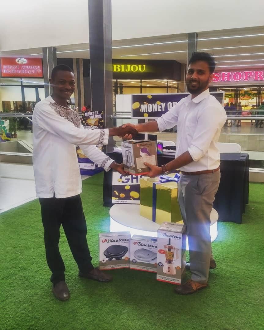 One of the winners of the promo